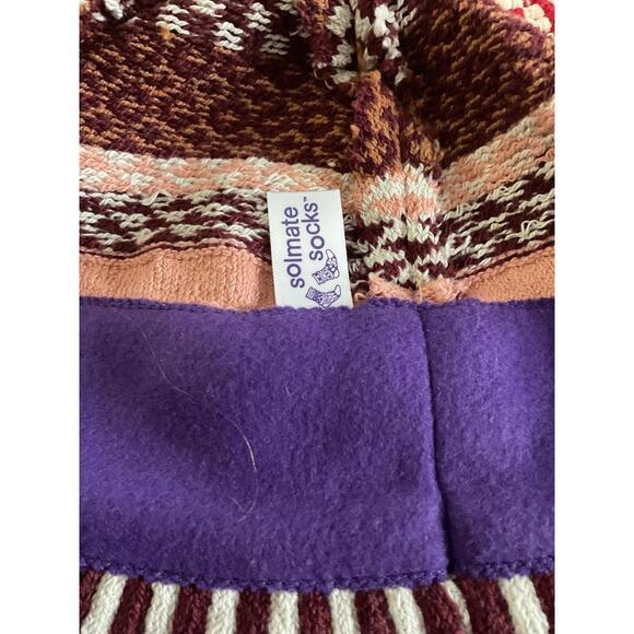 Solmate Socks Cozy Knit Bucket Hat with Fleece Lining - Picture 3 of 5